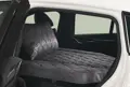 Comfortable folding car mattress SPACEBED® Single Exclusive L 200cm - grey for comfortable sleeping in the car