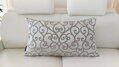 Cushion Margareta Silver