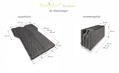 SPACEBED® Exclusive M 190cm Grey