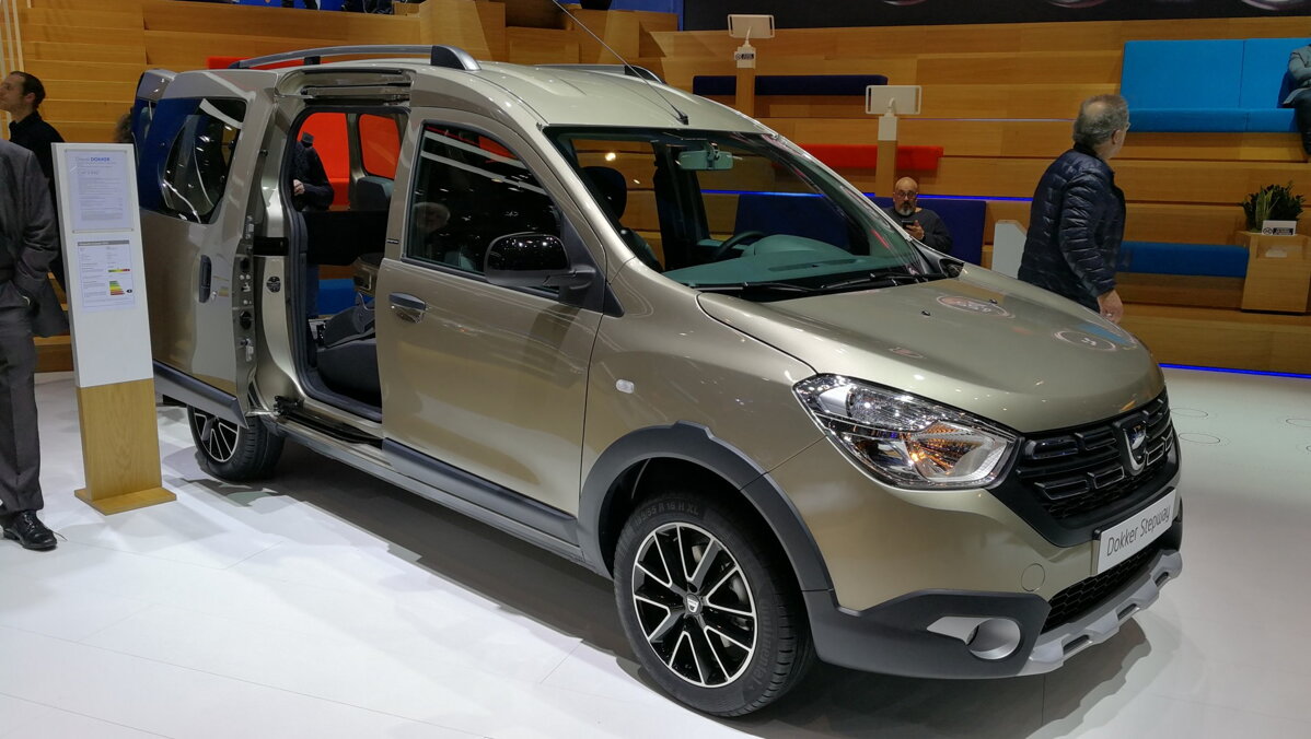Configurer dacia dokker van clearance