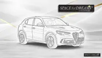 SPACEBED® - folding foam mattress for Alfa Romeo Stelvio