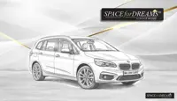 SPACEBED® - folding mattress for BMW 2 Grand Tourer - long wheelbase