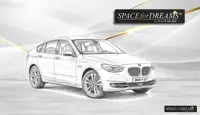 High-density foam car bed - SPACEBED® for BMW 5 GT