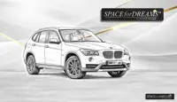 Trunk foam mattress - SPACEBED® for  BMW X1