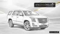 SPACEBED® - memory foam car mattress for Cadillac Escalade