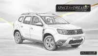 Car bed foam - SPACEBED® for Dacia Duster I. and II.