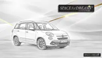 SPACEBED® - folding foam mattress for Fiat 500L Kombi