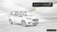 Folding mattress - SPACEBED® for Ford Tourneo Courier I.