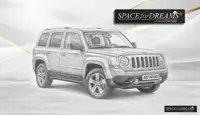SPACEBED® foldable car mattress for Jeep Patriot