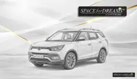 Foldable mattress - SPACEBED® for KGM/SsangYong Tivoli XLV