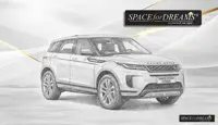 Foldable mattress - SPACEBED® for Range Rover Evoque