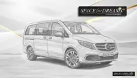 Travel foam mattress - SPACEBED® for  Mercedes Benz V Klasse
