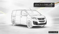 Bed for car - SPACEBED® for Peugeot Expert Combi