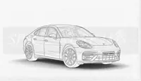 SPACEBED® - memory foam car mattress for Porsche Panamera