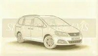 Folding mattress - SPACEBED® for SEAT Alhambra