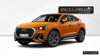 Foldable car mattress - SPACEBED® for Audi Q3  II. Gen.