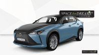 Folding foam mattress for car - SPACEBED® for Lexus RZ