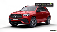 Foldable mattress - SPACEBED® for Mercedes Benz GLE, GLE Coupe (W167)