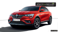 High-density foam car bed - SPACEBED® for Renault Arkana
