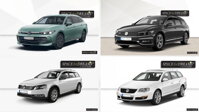 Folding foam mattress for car - SPACEBED® for VW Passat