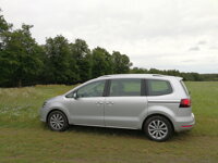 SPACEBED® - memory foam car mattress for VW Sharan 2