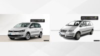 Folding car mattress - SPACEBED® for VW Sharan