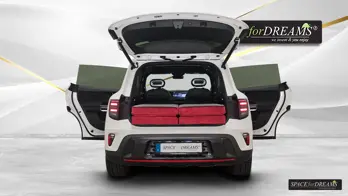 SPACEBED Trunk Mattress for Smart #5 unfolded.