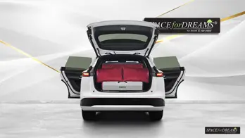   The Magic Rosé SUV foam mattress and the Leveling System S4D form a perfect unit in the Xpeng G9.