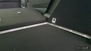 Bed for car - SPACEBED® fully open in Zeekr 7X on Leveling System S4D