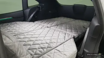 Car futon - SPACEBED® converted sleeping area in Zeekr 7X with Leveling System S4D