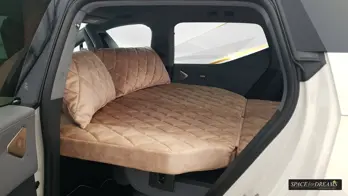 Beige Car bed foam - SPACEBED® providing comfort in Zeekr X