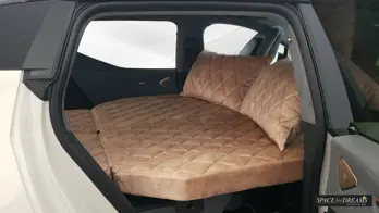Beige Car camping foam mattress - SPACEBED® in Zeekr X
