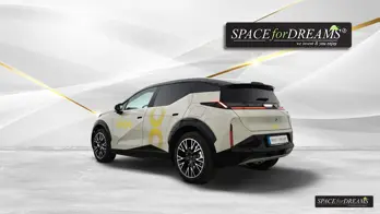 SPACEBED® - car mattress positioned in Zeekr X